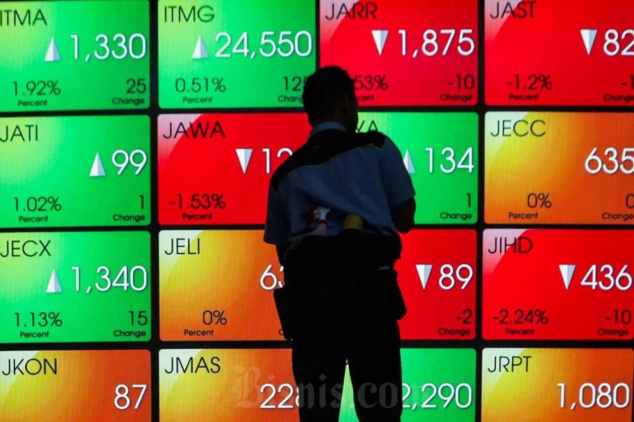 IHSG Sesi I Turun 1,94% ke 5.975,78, Sejumlah Saham Terkoreksi